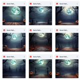 Ultimate Eerie Path Background Bundle