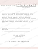 Modern Wedding Forms Templates Bundle