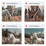 Ultimate Unicorn Background Bundle