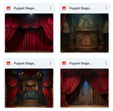 Ultimate Puppet Stage Background Bundle