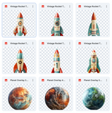 Retro Space Bundle