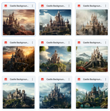 Ultimate Castle Background Bundle