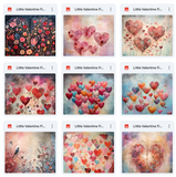 Little Valentine Fine Art Asset Pack