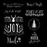 Holiday Word Clipart #2