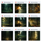 Ultimate Wild Forest Background Bundle