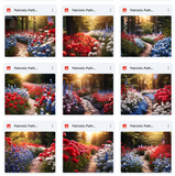 Ultimate Patriotic Path Background Bundle