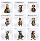 Claymation Kids Series: Winter Wonderland Asset Pack