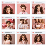 Little Valentine Fine Art Asset Pack