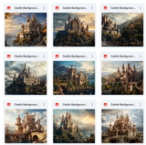 Ultimate Castle Background Bundle