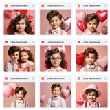 Little Valentine Fine Art Asset Pack
