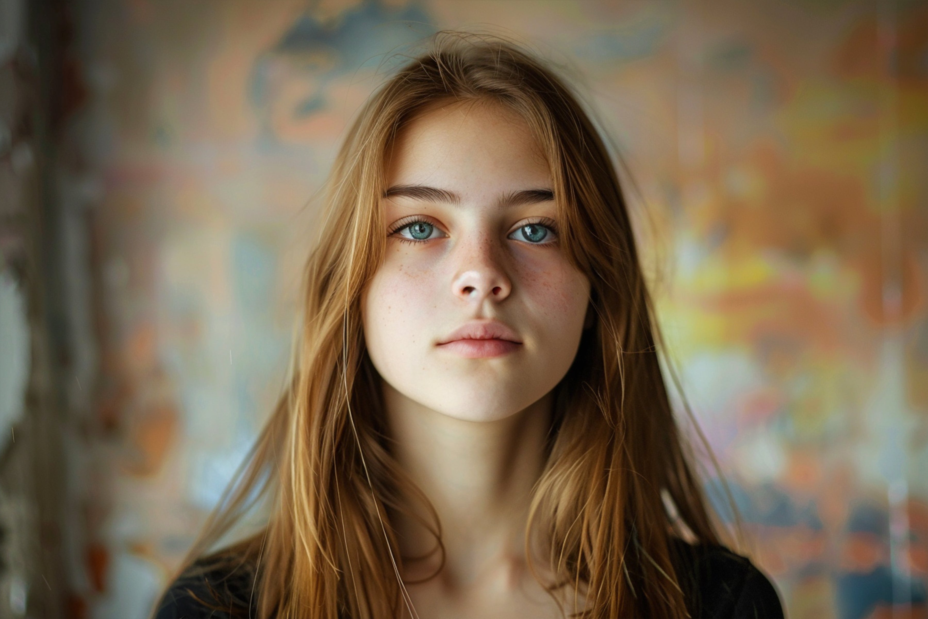 Facial Retouching: Eye Contact