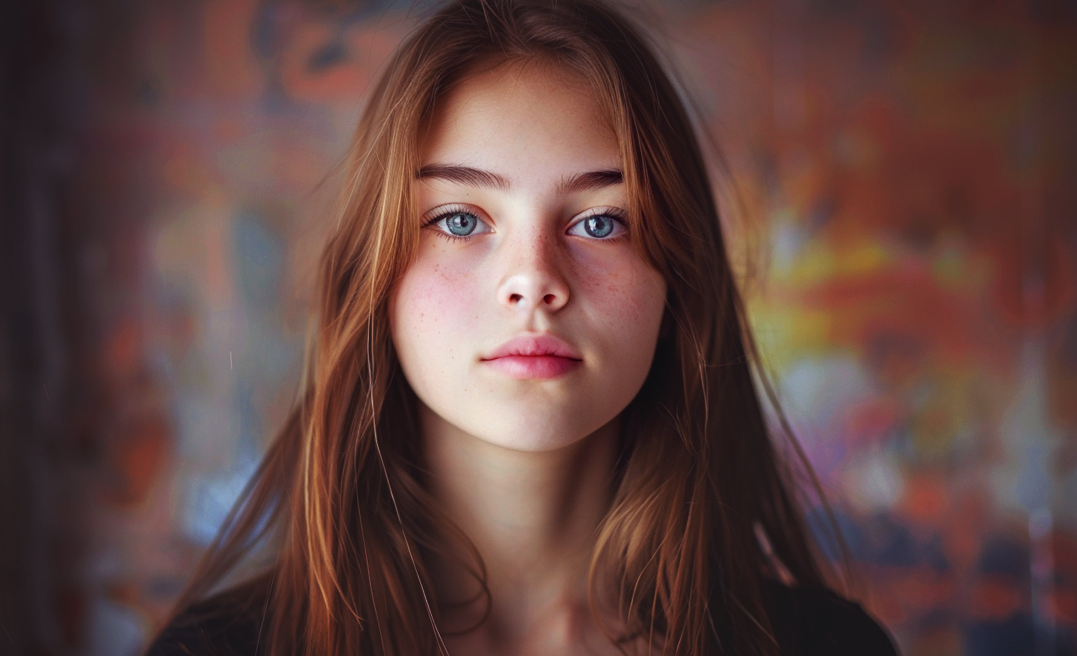 Facial Retouching: Eye Contact