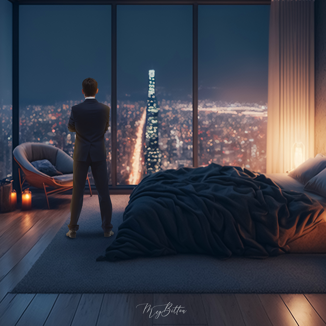 Simple Composite Creation - City View