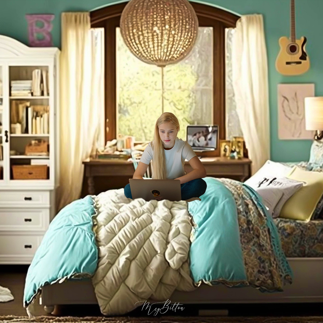 Simple Composite Creation - Cozy Teen Room
