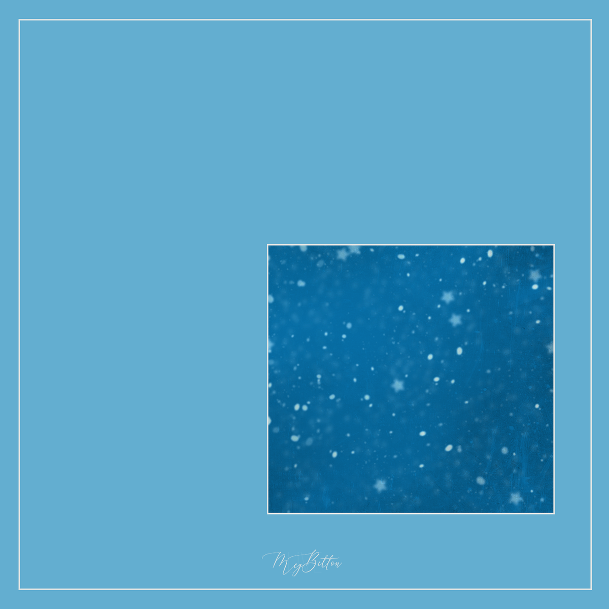 Magical Single Texture - Blizzard Stars - Meg Bitton Productions