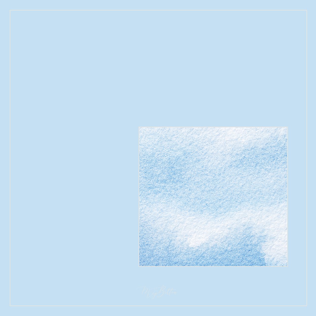 Magical Single Texture - Blue Skies - Meg Bitton Productions