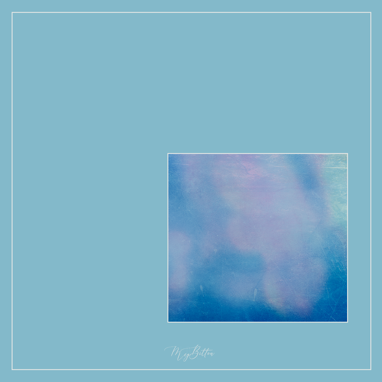 Magical Single Texture - Deep Fall Blues - Meg Bitton Productions
