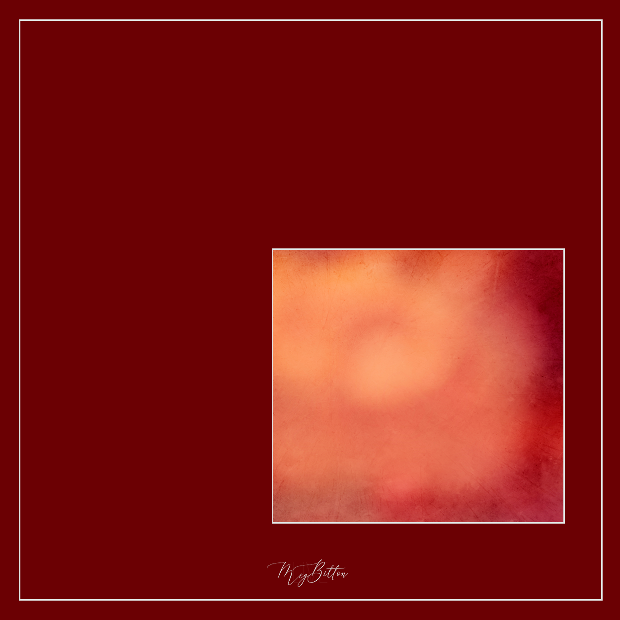 Magical Single Texture - Deep Fall Reds - Meg Bitton Productions