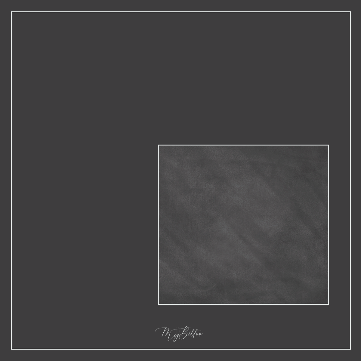 Magical Single Texture - Grey Chalkboard - Meg Bitton Productions
