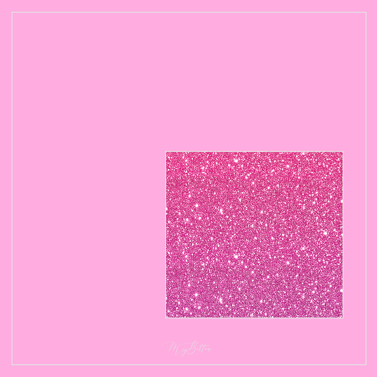 Magical Single Texture - Pink Glitter - Meg Bitton Productions