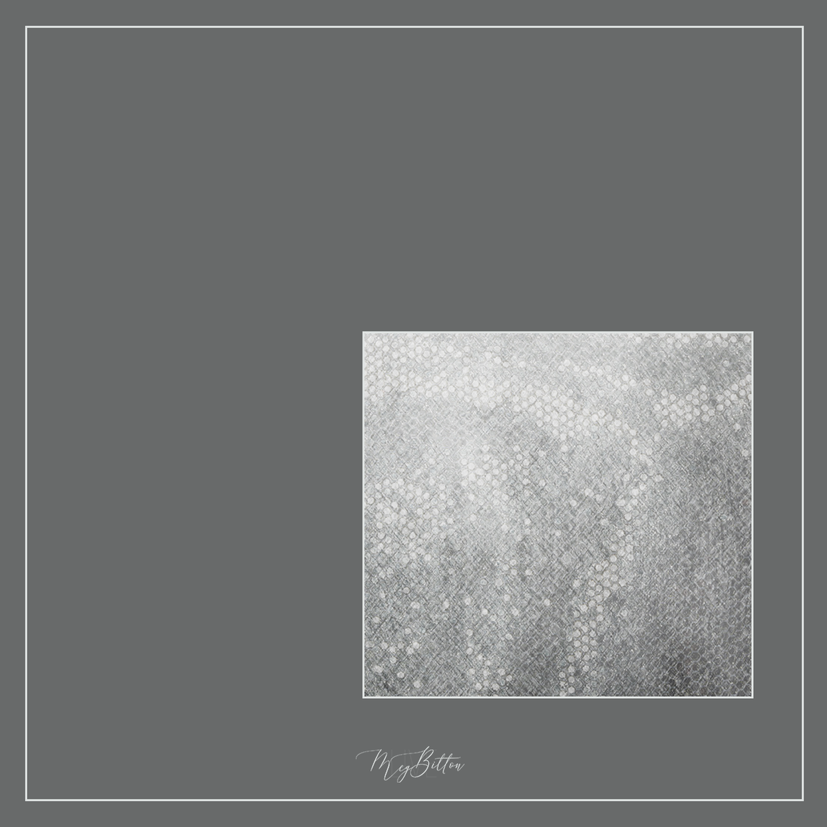 Magical Single Texture - Silver Sequins - Meg Bitton Productions