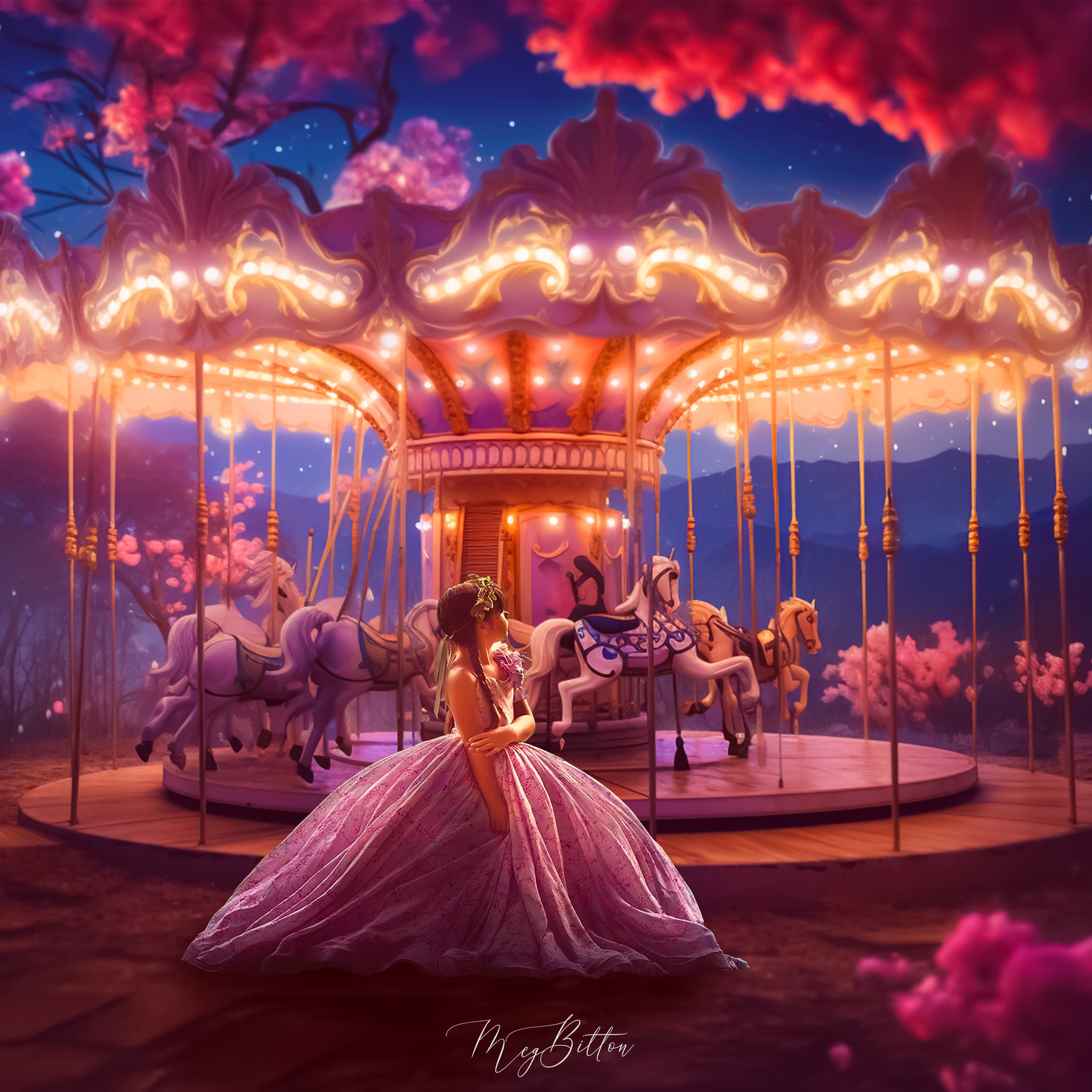 Whimsical Carousel Bundle - Meg Bitton Productions