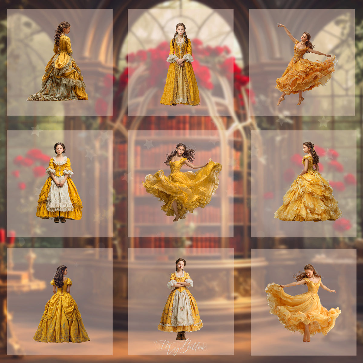 Magical Beauty Model Overlays
