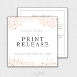 Square Print Release Template #1