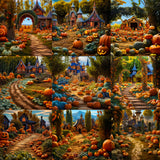 Fairytale Pumpkin Patch Background Bundle - Meg Bitton Productions
