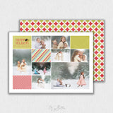 Holiday Collage Card Template