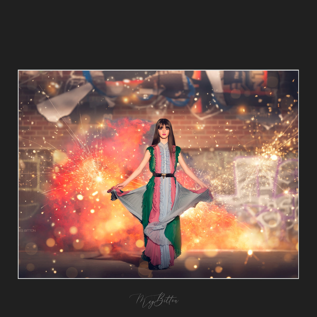 Magical Sparkler Bokeh Overlays
