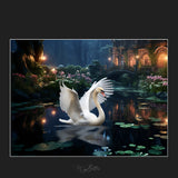 Magical Swan Overlays