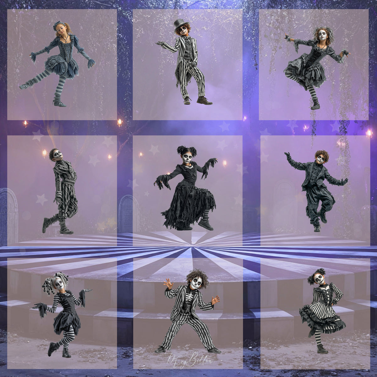 Magical Dancing Ghouls Model Overlays