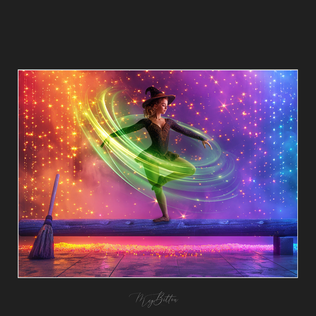 Magical Glowing Witch Magic Overlays