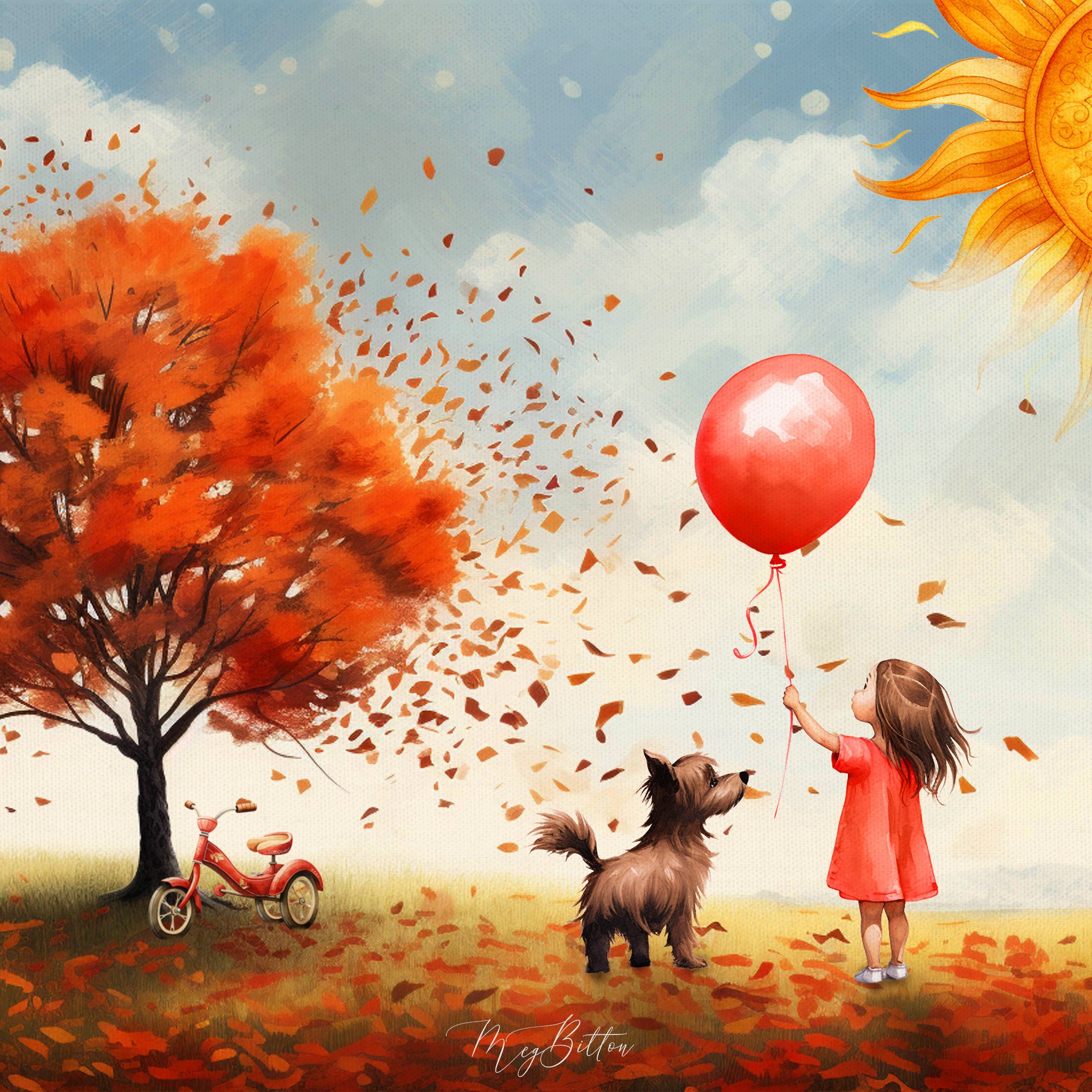 Simple Composite Creations: Illustrated Autumn - Meg Bitton Productions