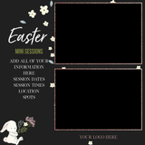 Easter Bunny Mini Sessions Marketing Template - Meg Bitton Productions