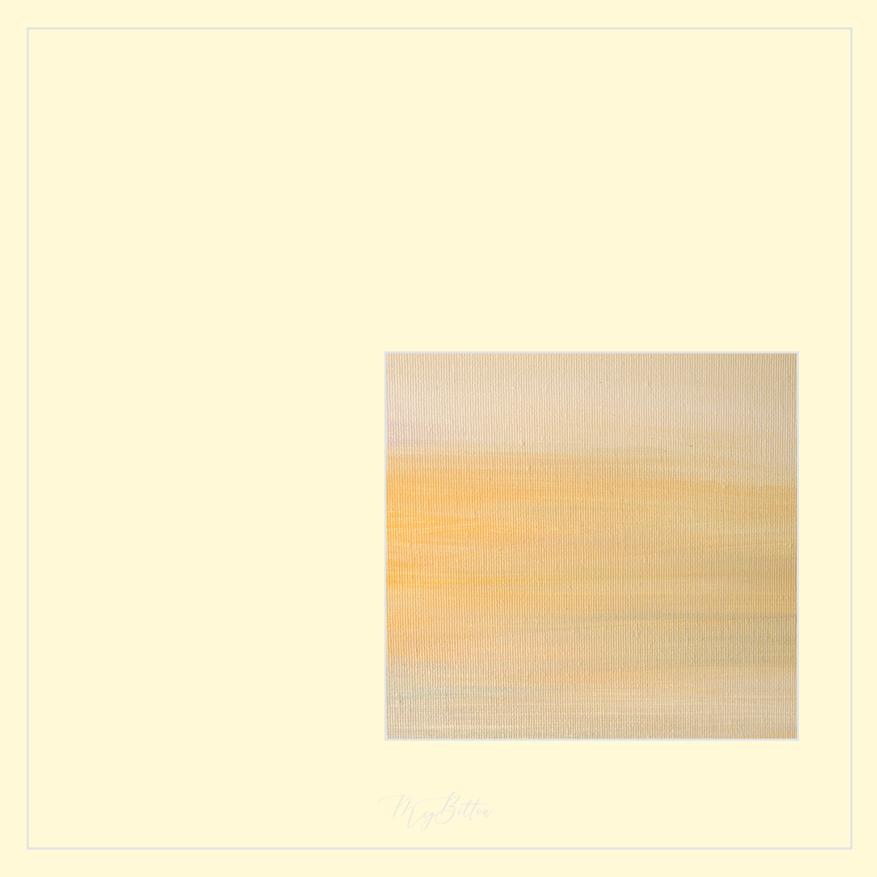 Magical Single Texture - Sandy Canvas - Meg Bitton Productions