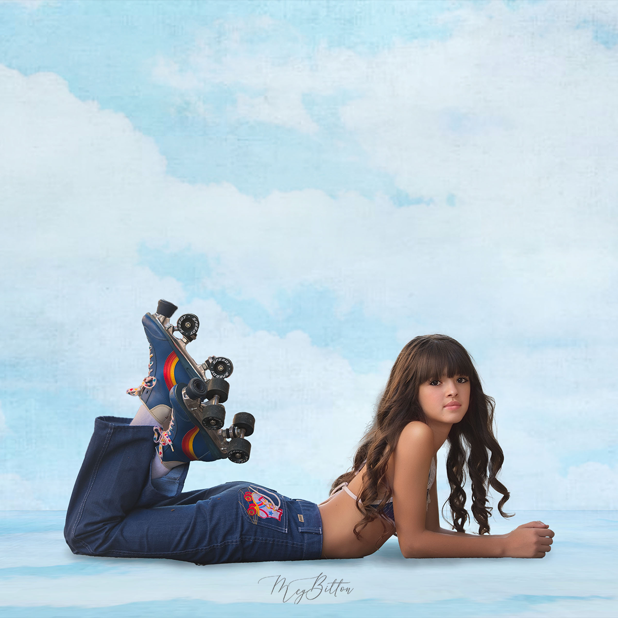 Digital Studio Backdrop: Fine Art Sky - Meg Bitton Productions