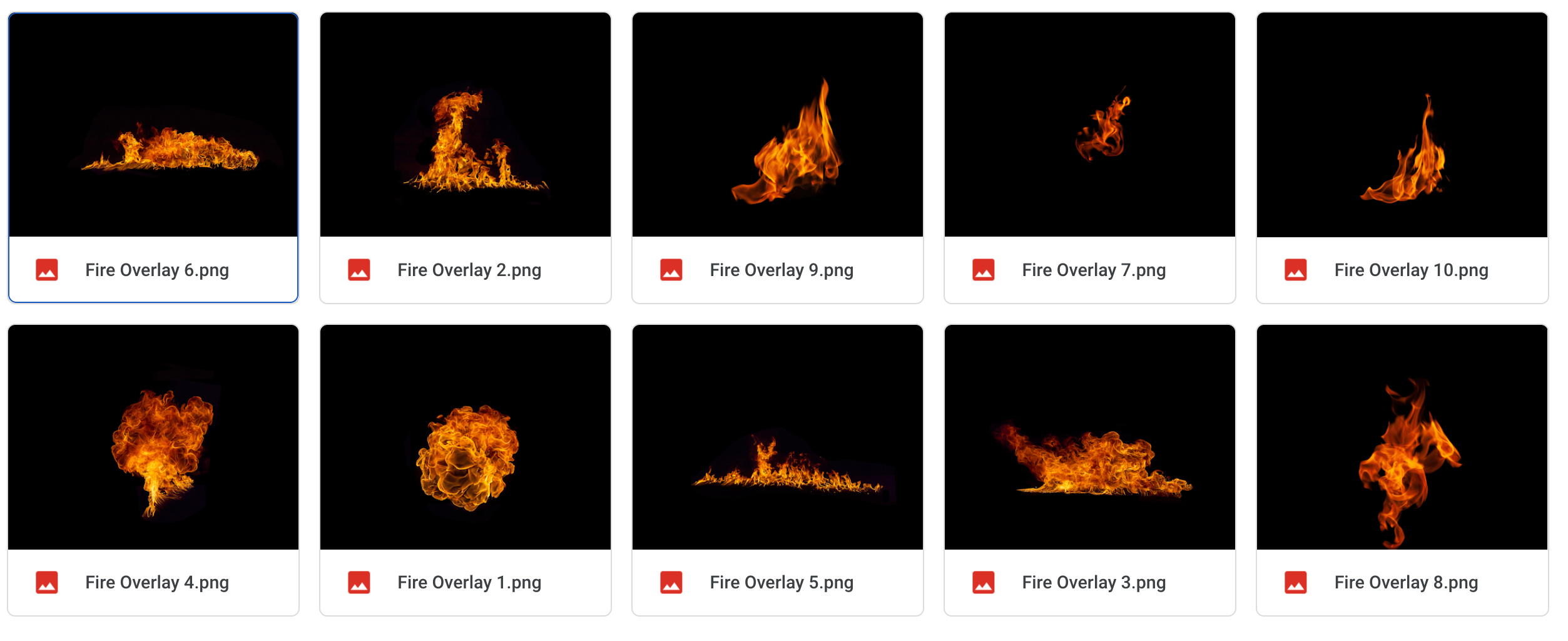 Magical Fire Overlays - Meg Bitton Productions