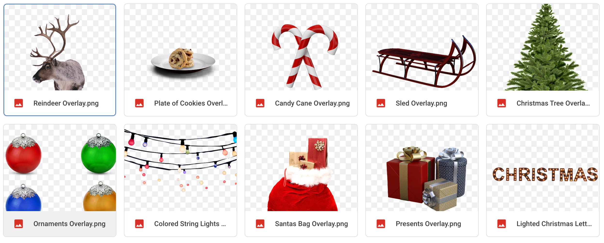 Magical Holiday Overlays - Meg Bitton Productions