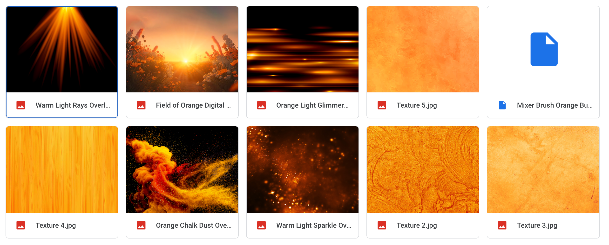 Orange Color Toolkit - Meg Bitton Productions