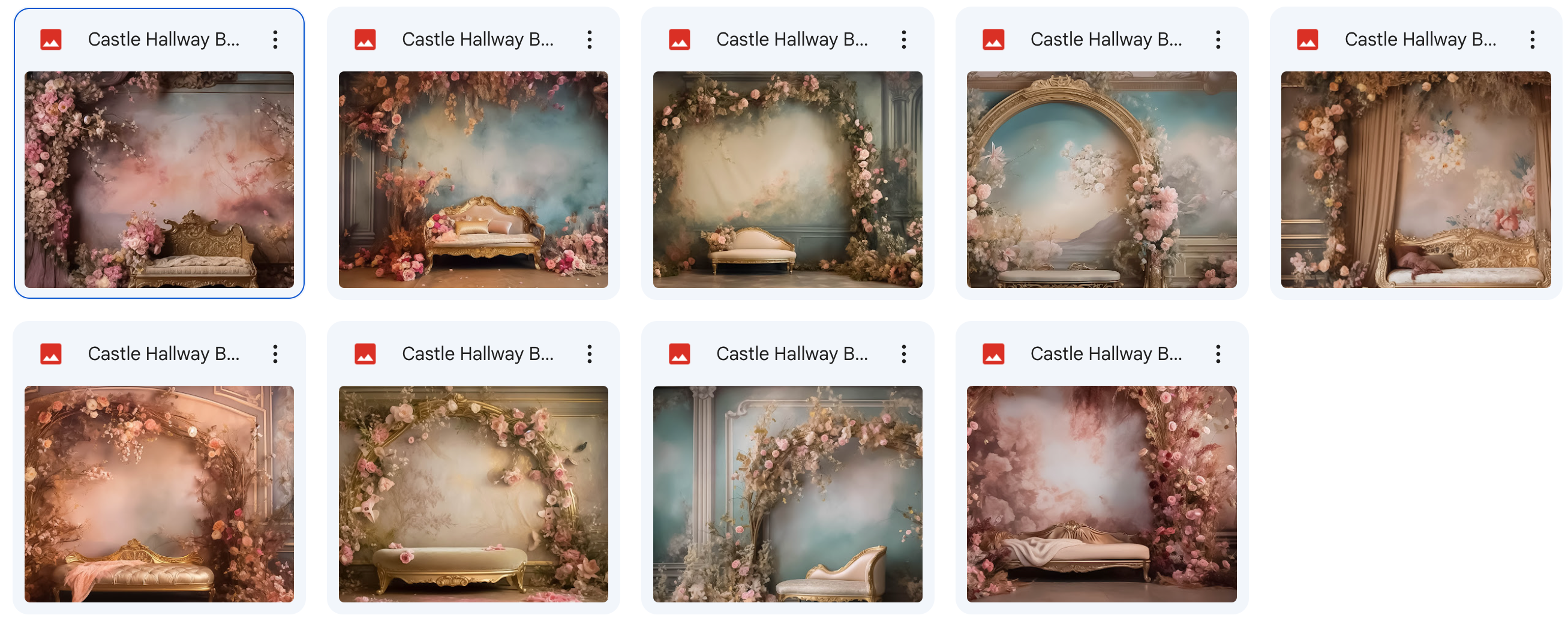 The Hurry Before I Change My Mind Digital Background Bundle - Meg Bitton Productions