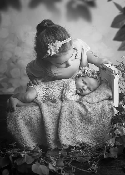 Five Minute Edit: Black and White Baby Sister - Meg Bitton Productions