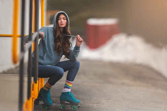 Overcast Roller Skates - Meg Bitton Productions