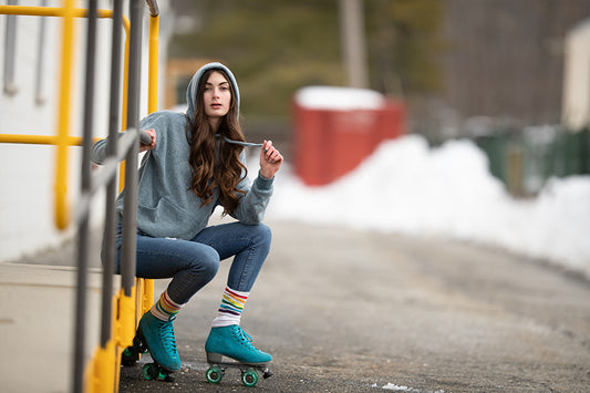 Overcast Roller Skates - Meg Bitton Productions