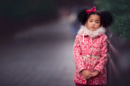 Pink Winter Coat - Meg Bitton Productions