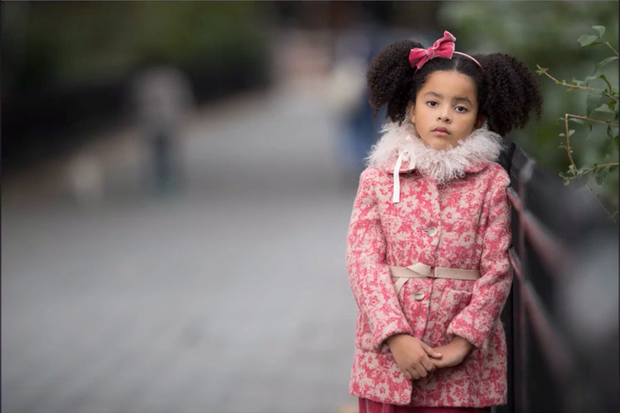 Pink Winter Coat - Meg Bitton Productions