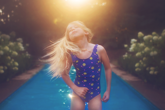 Poolside Portrait - Meg Bitton Productions