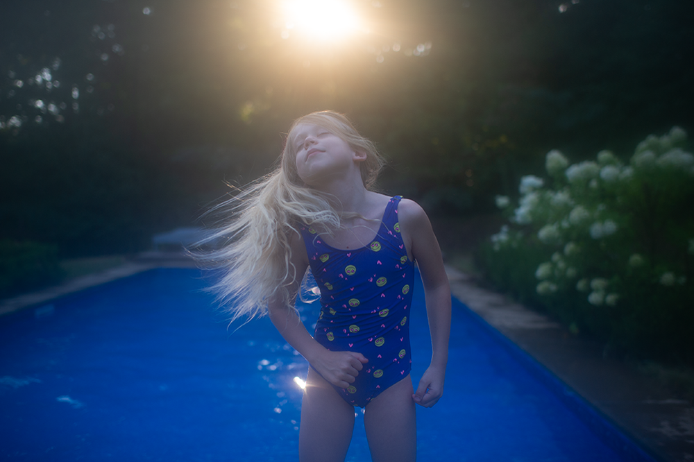 Poolside Portrait - Meg Bitton Productions