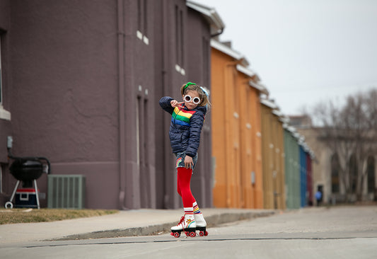 Rainbow Roller Skates - Meg Bitton Productions